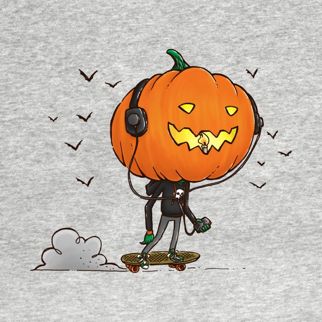 The Skater Pumpkin by nickv47